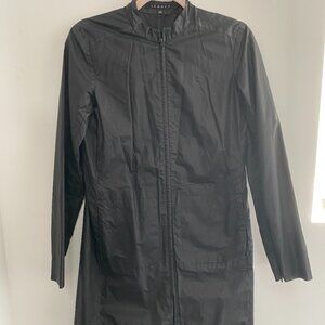 Theory Dark Grey Zip-Up Jacket Sz XS